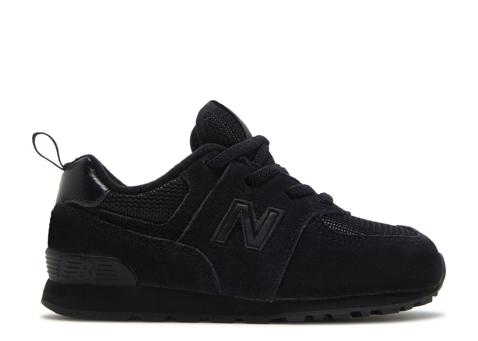 

Кроссовки New Balance 574 Bungee Toddler 'Core Pack - Black', черный