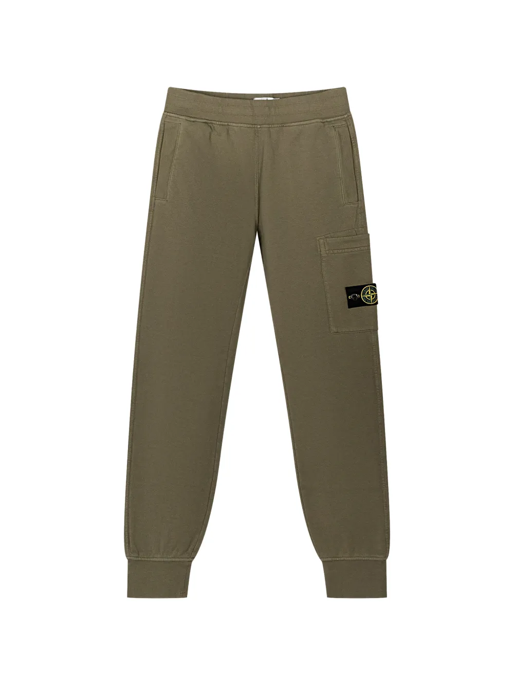 

Спортивные брюки с нашивкой-логотипом Stone Island Junior, зеленый