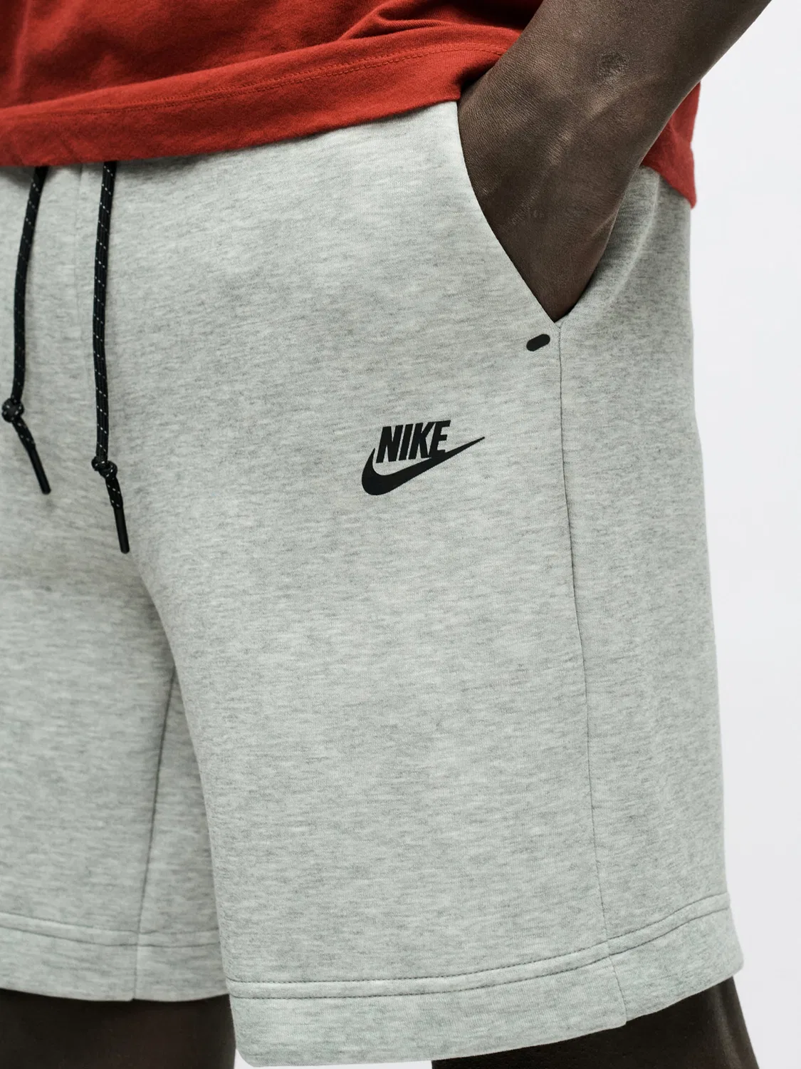 Свободные брюки 'TECH FLC' Nike Sportswear, Mottled Grey — фото 2