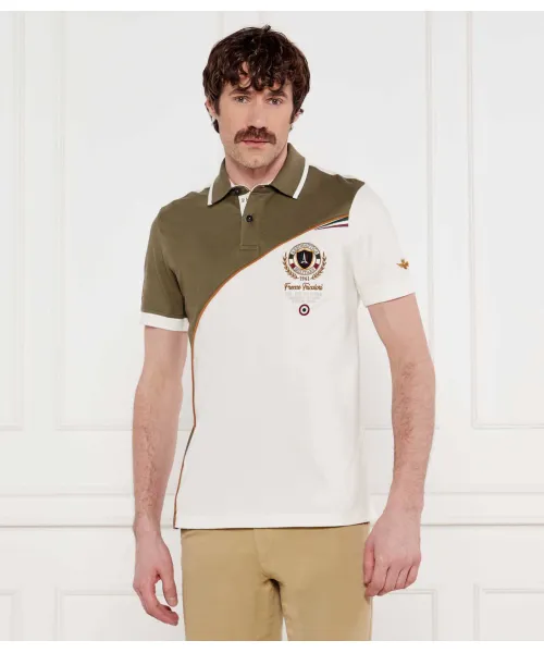 

Футболка поло Regular fit Aeronautica Militare, бежевый