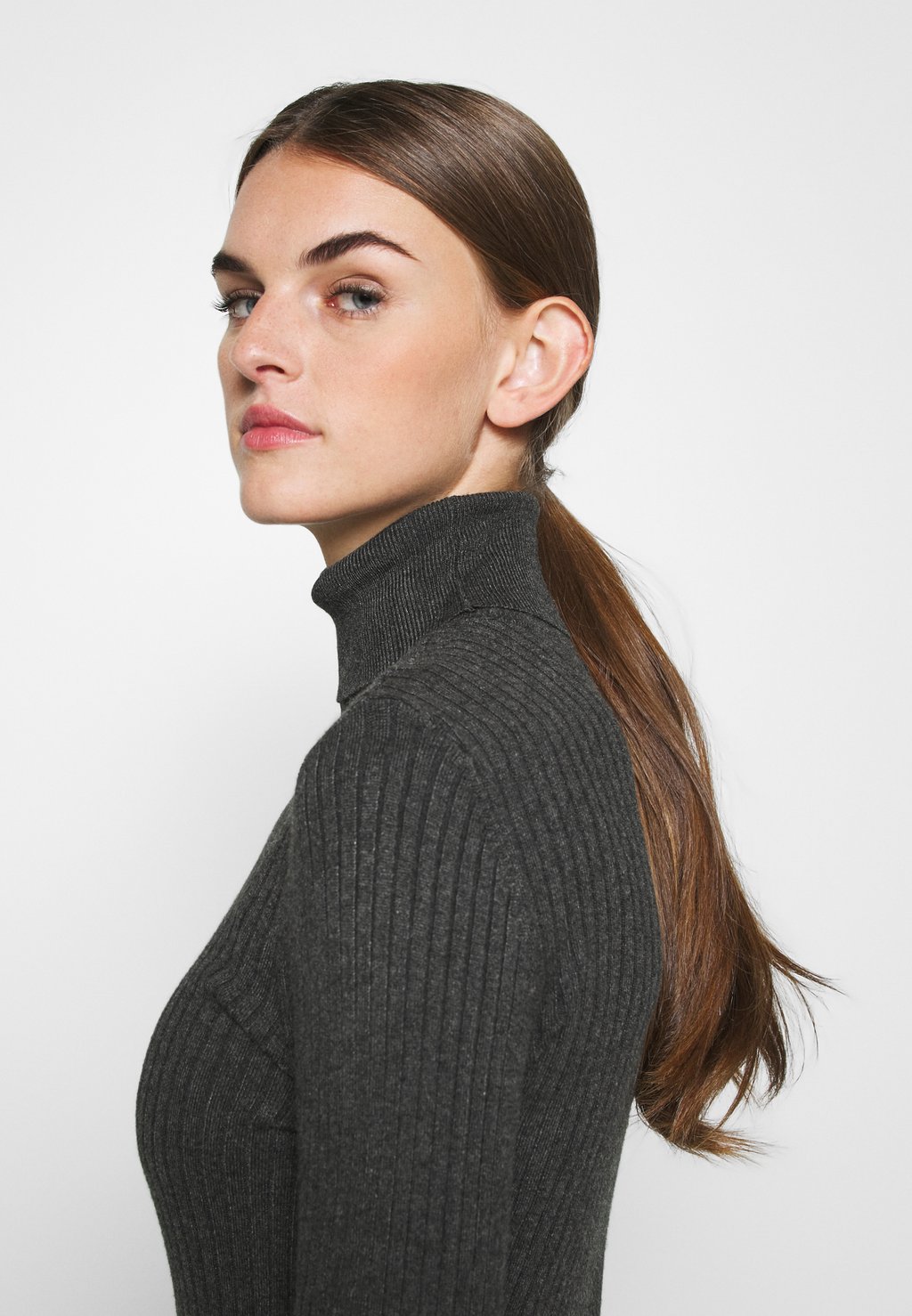 

Джемпер KAROL L/S ROLLNECK ONLY, серый