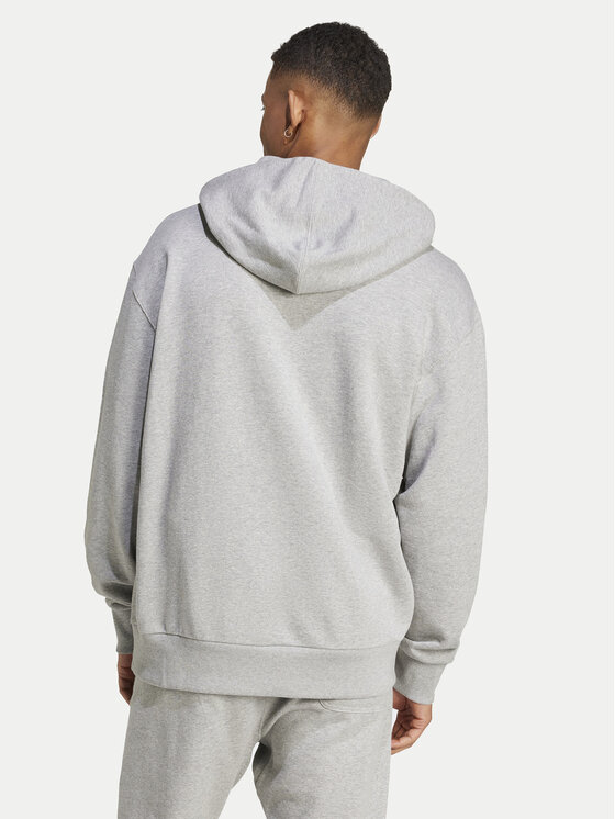 Свитшот loose fit ALL SZN French Terry IY4155 Adidas, серый — фото 3