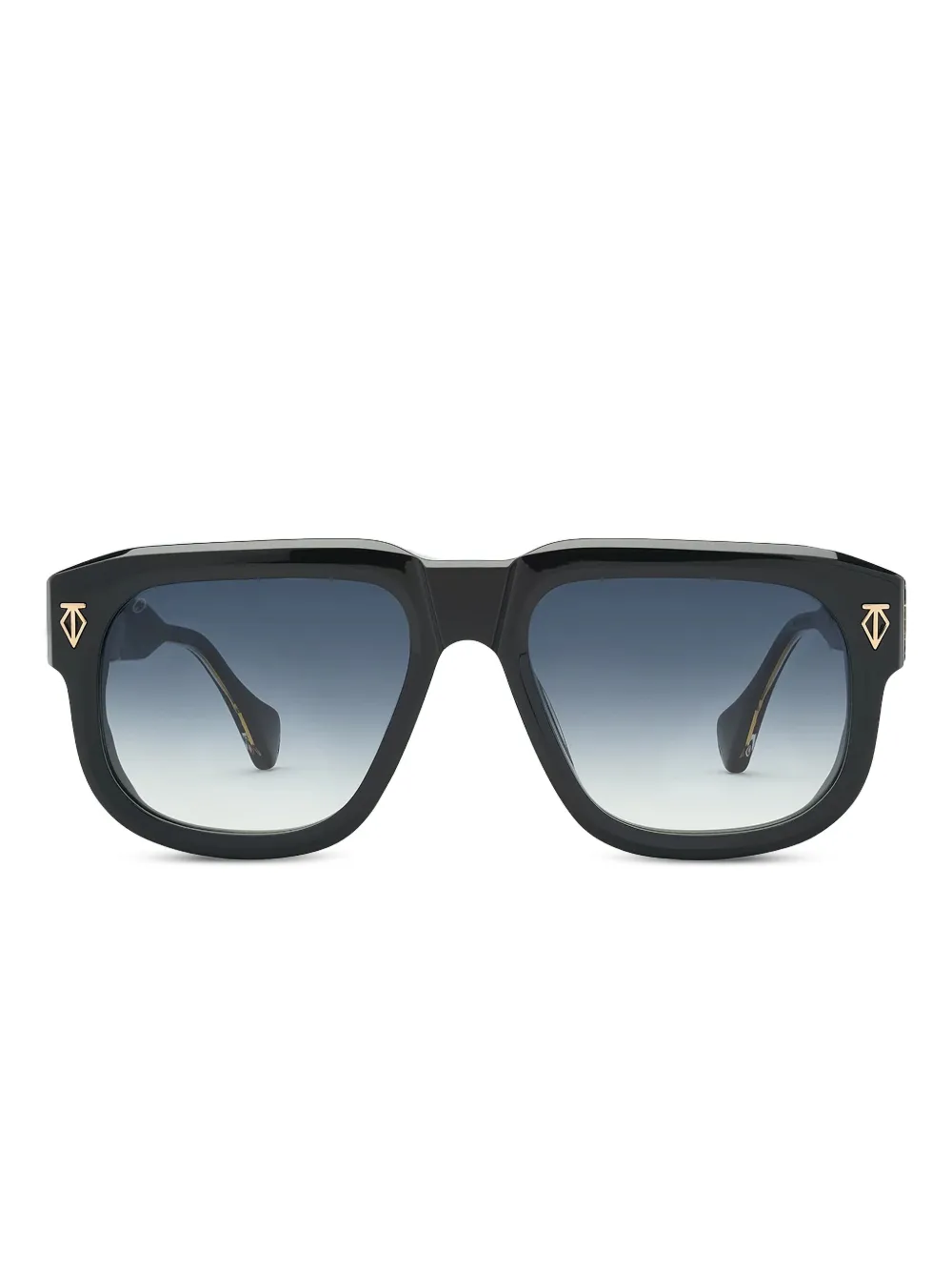 

Солнцезащитные очки Valour в квадратной оправе T Henri Eyewear, черный