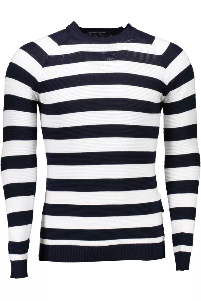 

Синяя хлопковая мужская рубашка Marciano By Guess