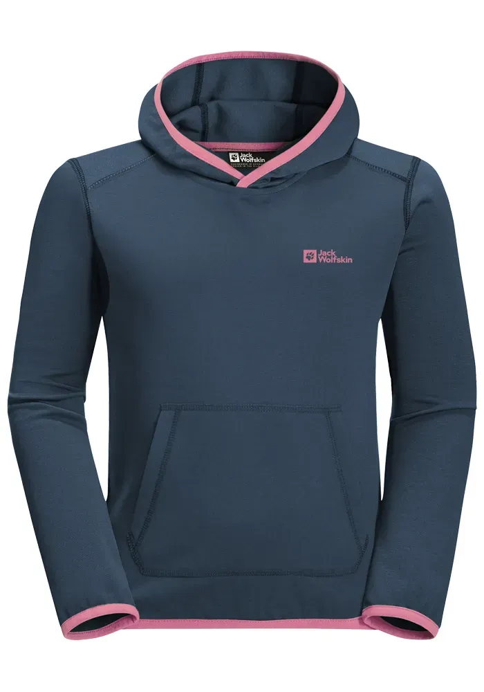 

Толстовка Jack Wolfskin "ACTIVE HOODY K", цвет Dark-Sea