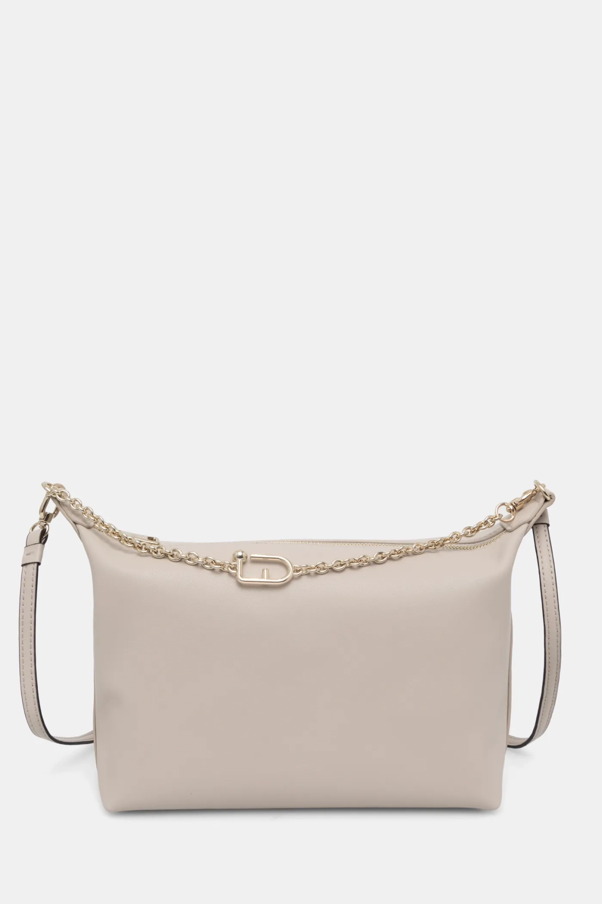 

Кожаная сумочка Furla, бежевый