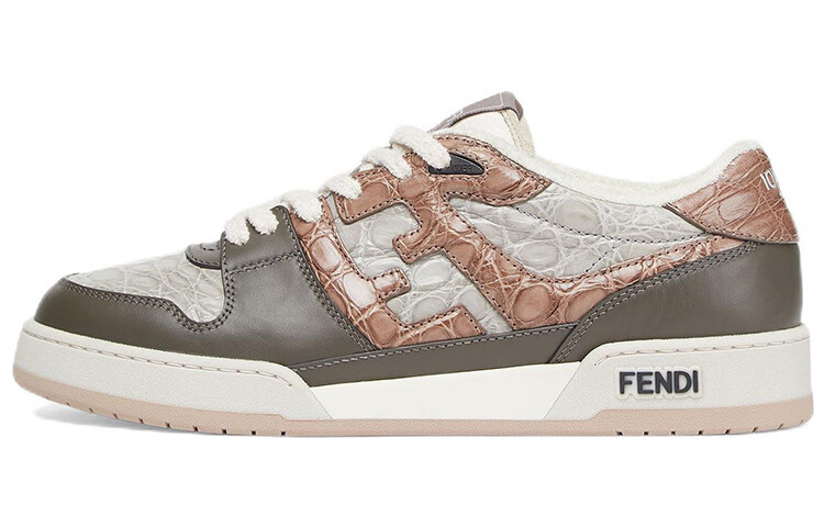 

Кеды мужские Fendi, серый / бронзовый