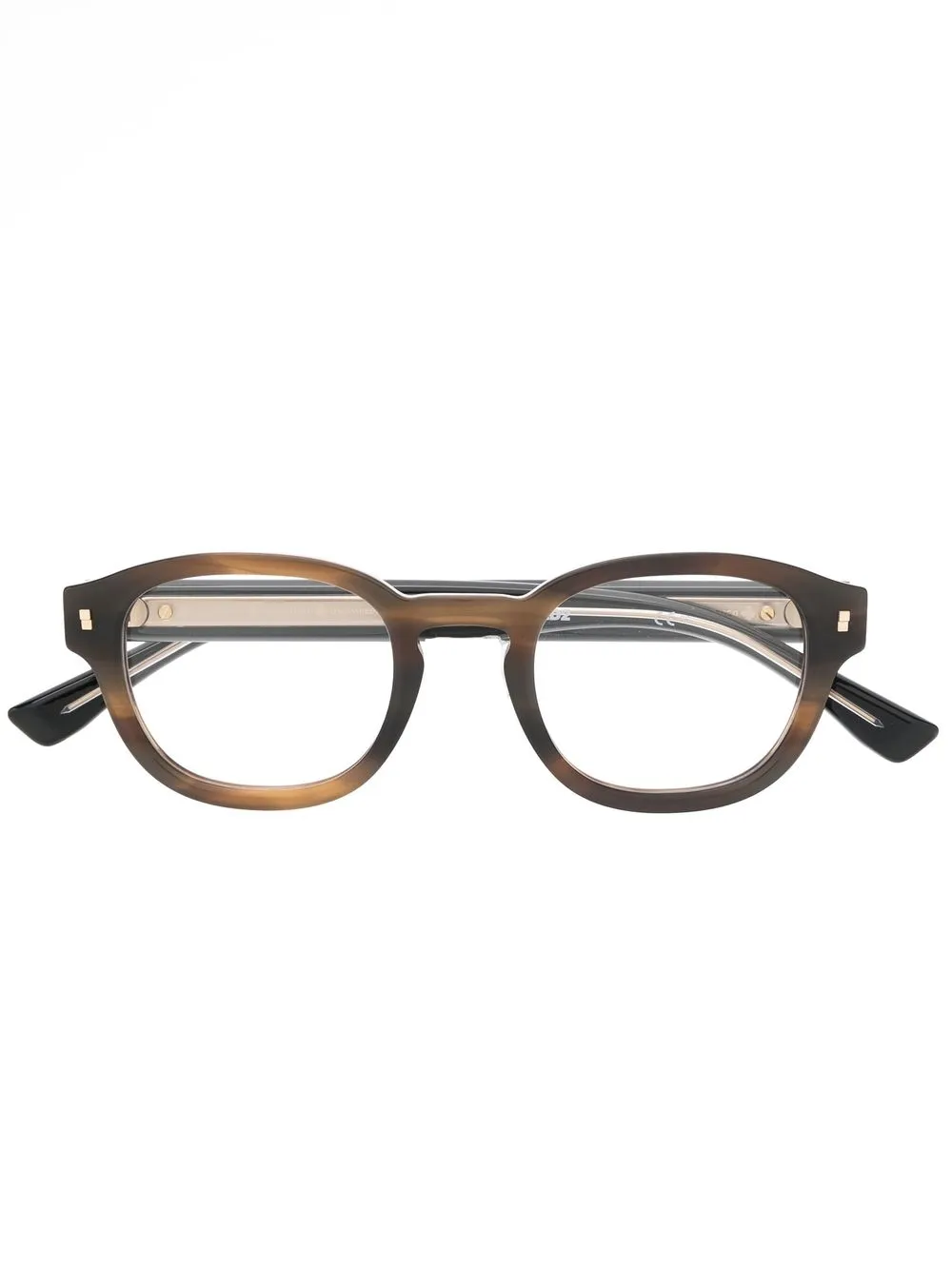 

Очки с логотипом DSQUARED2 EYEWEAR, коричневый