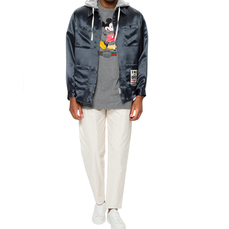 Футболка Gucci x Disney Crossover Short Sleeve Unisex, серая — фото 3