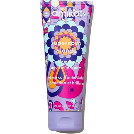 

Amika Supernova Blonde Violet Крем для увлажнения и блеска, 3,3 унции