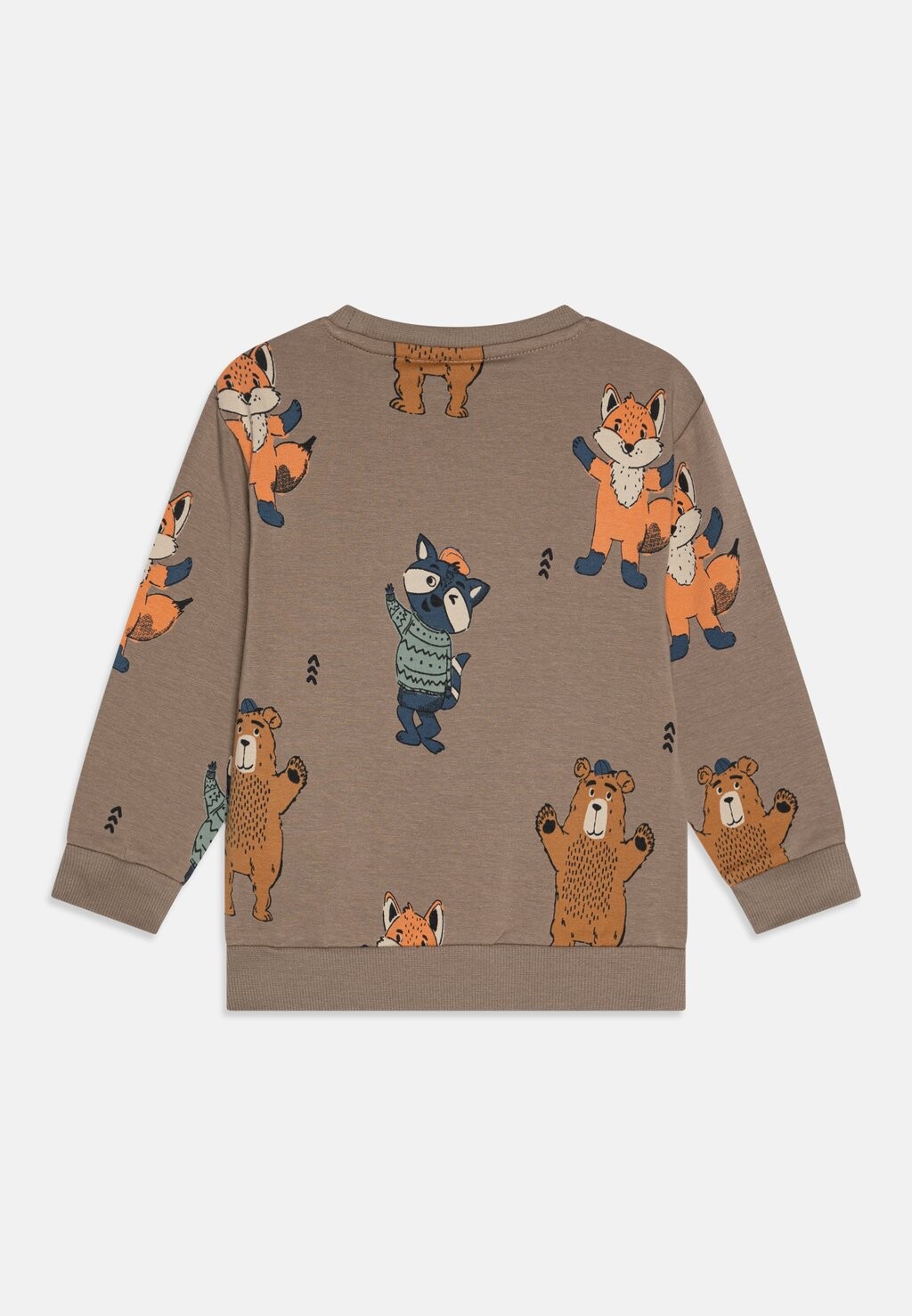

Толстовка NMMOLANDER UNISEX Name it, темно-коричневый