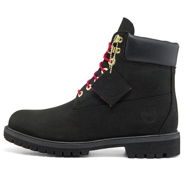 

Кроссовки 6 inch waterproof premium boots 'black red' Timberland, черный