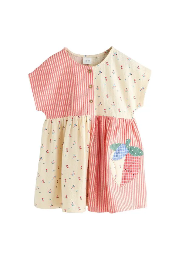 Трикотажное платье стандартного кроя Next, Patchwork Strawberry