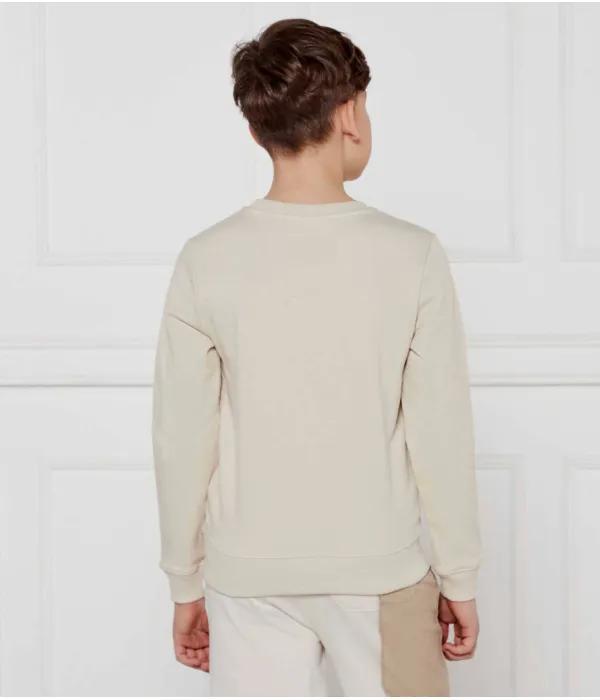 Махровая толстовка Regular fit Calvin Klein Jeans, бежевый — фото 3