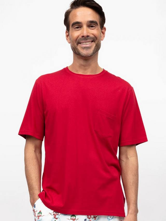 

Топ пижамный с коротким рукавом из хлопковой смеси Cyberjammies