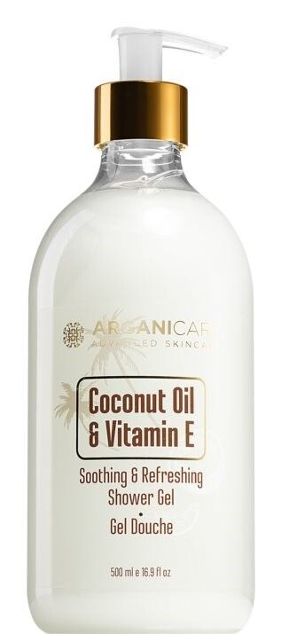 

Arganicare Coconut & Vitamin E гель для душа, 500 ml