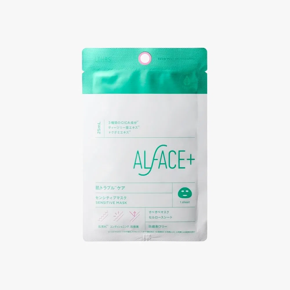 Успокаивающая тканевая маска для лица Orpheus Alface Sensitive Mask 1 шт.