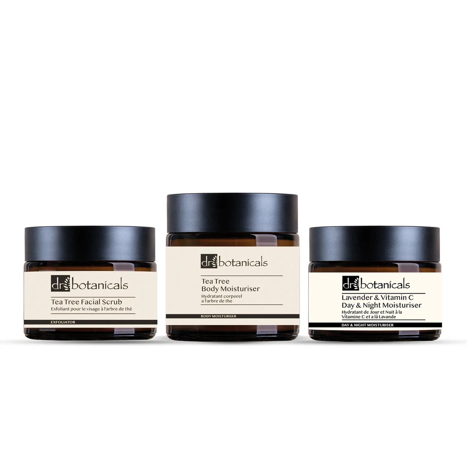 Набор Dr Botanicals — Для ухода за кожей с чайным деревом, лавандой и витамином C