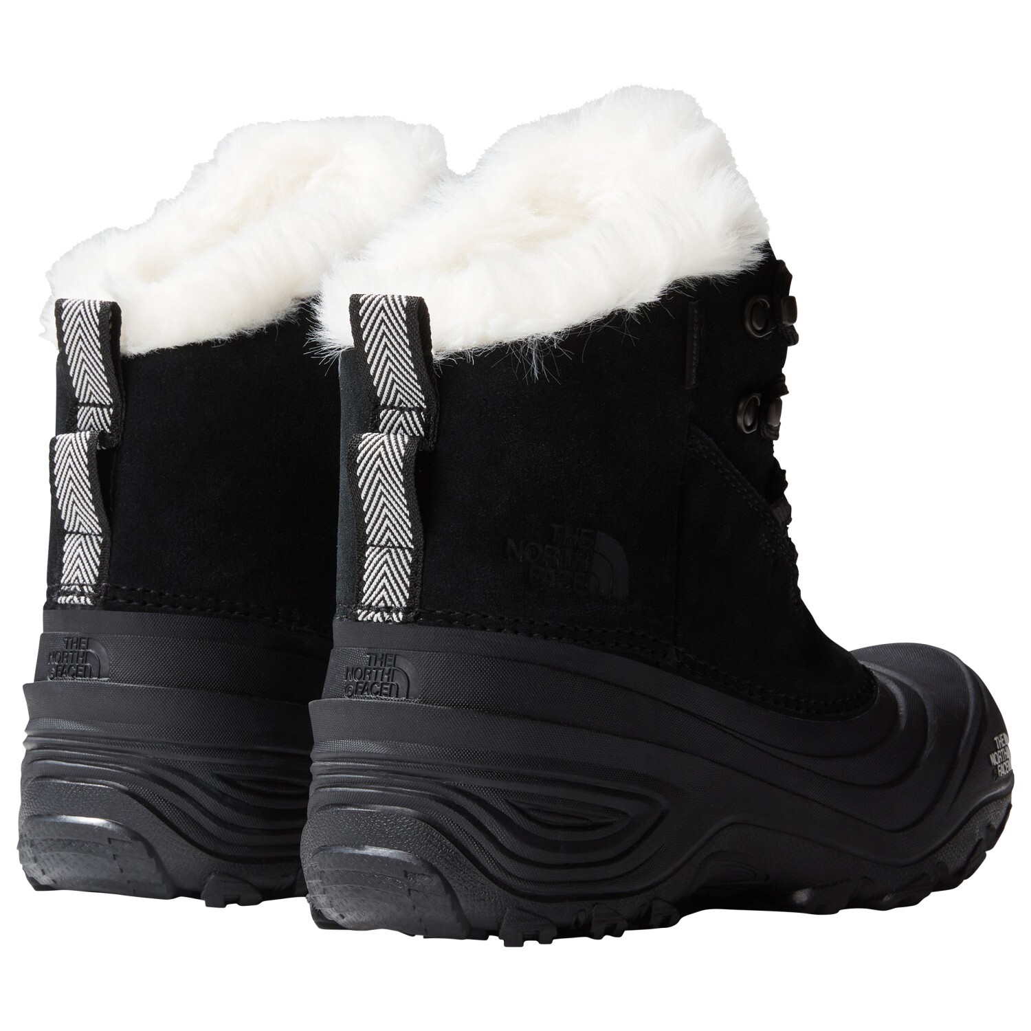 Зимние ботинки The North Face Youth's Shellista V Lace WP, цвет TNF Black/TNF Black — фото 2