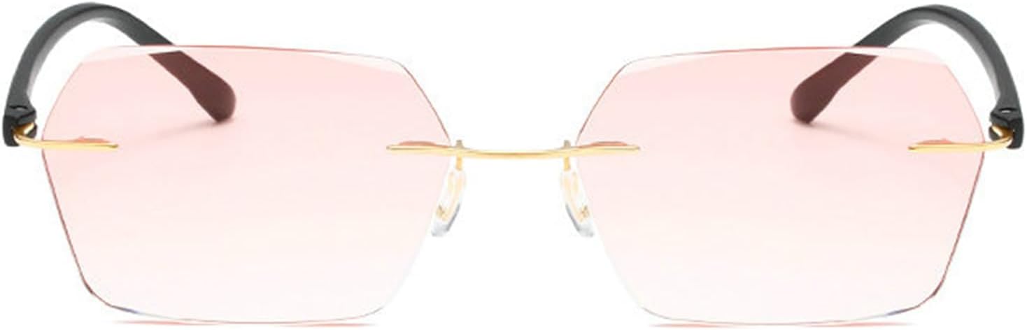 

Солнцезащитные очки Helena Retro Square для женщин и мужчин, модные, без оправы, многоугольная металлическая оправа, панк-стиль, трендовые солнцезащитные очки с защитой от УФ-излучения UV400, C6