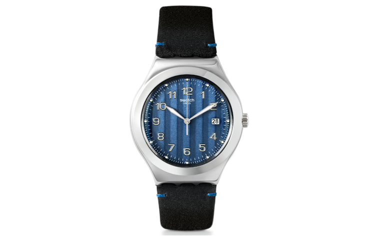 

SWATCH Часы Men 42.7mm Blue Watch YWS438