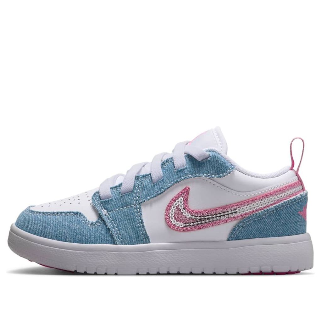 

Кроссовки (TD) Air Jordan 1 Low SE 'Denim Sequin'