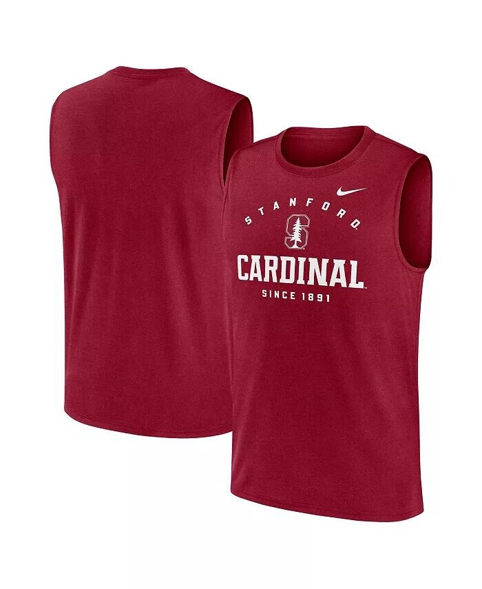 

Майка-топ для мышц Cardinal Stanford Cardinal Primetime Legend Lock Up Performance Nike