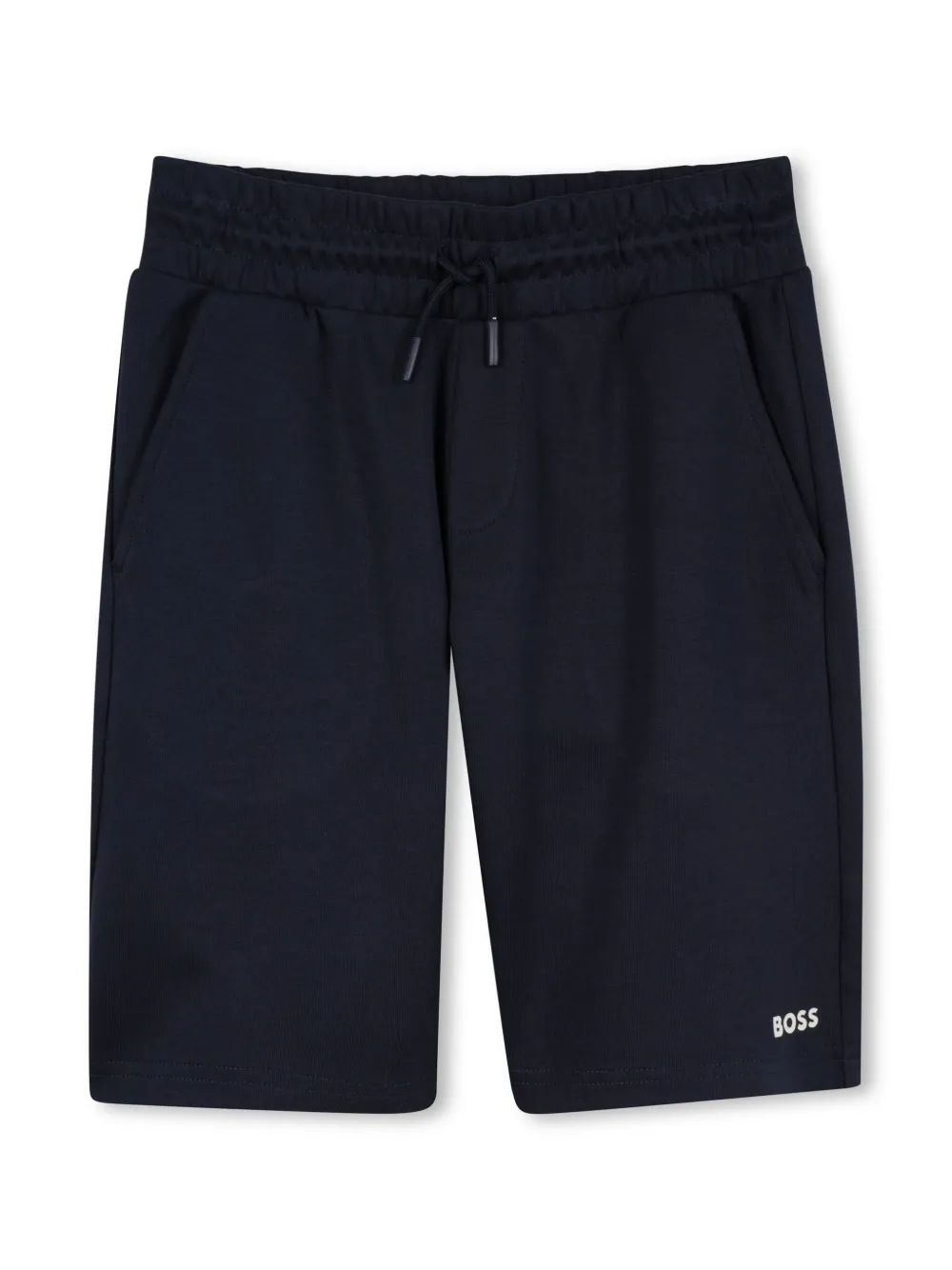 Спортивный костюм с логотипом BOSS Kidswear, белый — фото 4