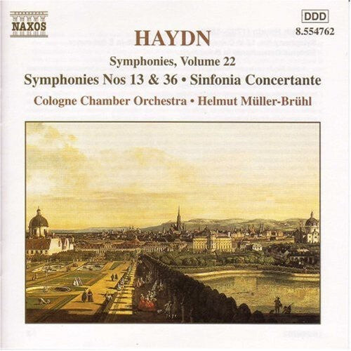 

CD диск Haydn / Cologne Chamber Orchestra / Muller-Bruhl: Symphonies 22