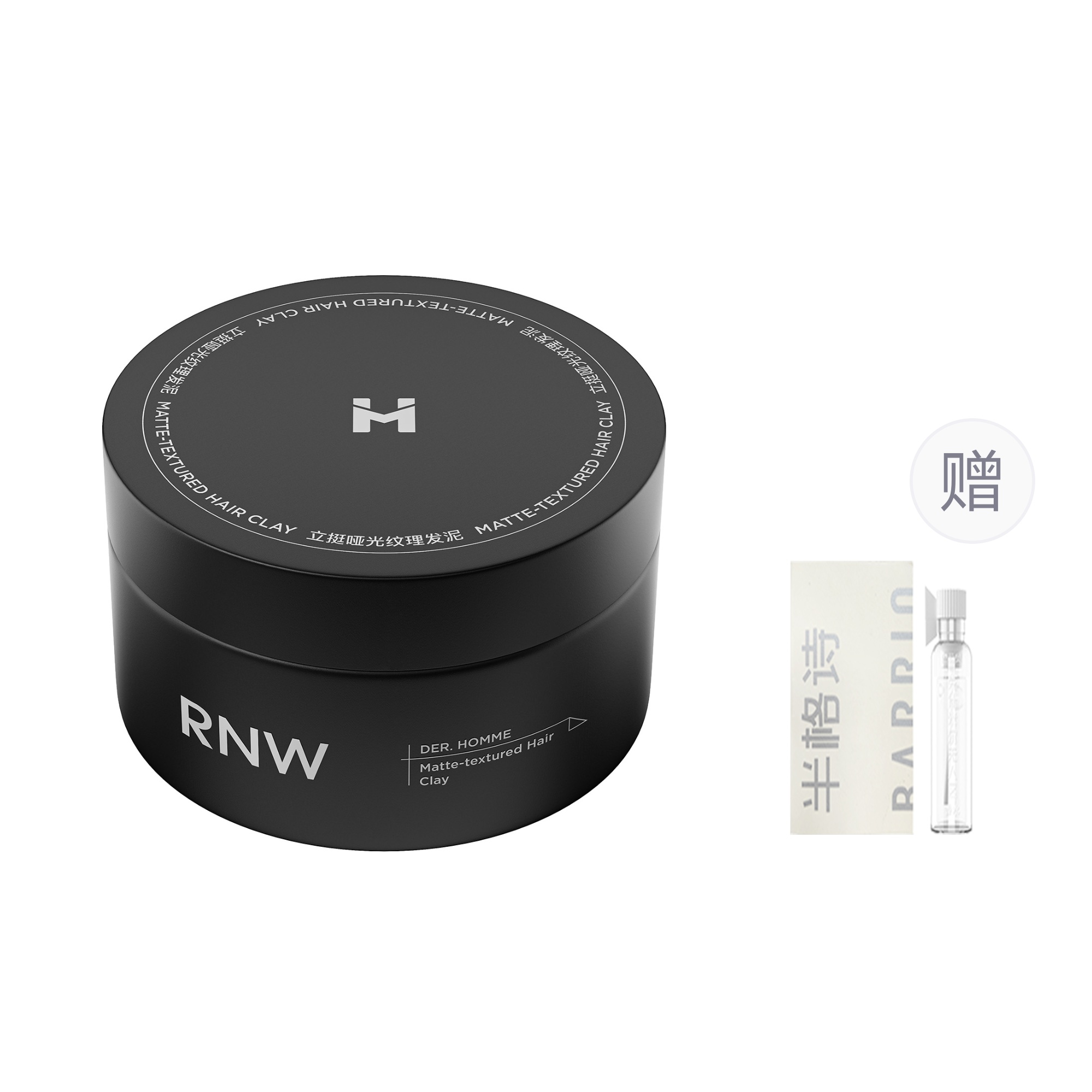 

Мужская матовая глина для волос воск для укладки и создания естественного объема долговременная фиксация 50г RNW