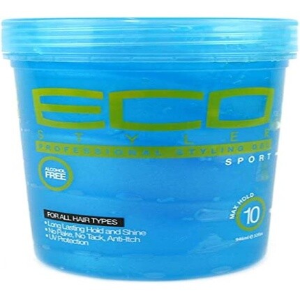 

Профессиональный гель для укладки ECO Styler Treated Blue, цветной, банка 32 унции, 907 г Ecoco