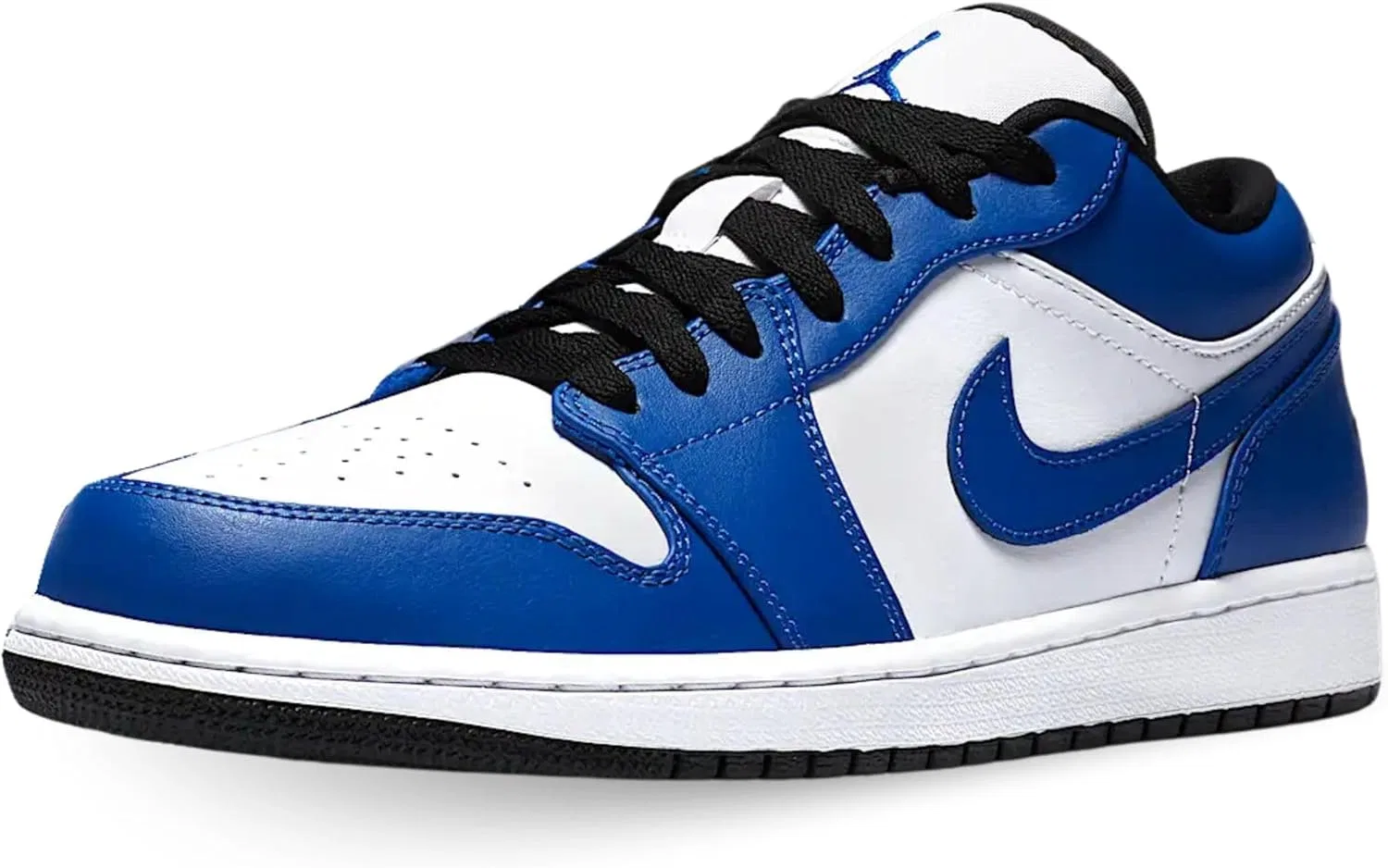 Кроссовки Air Jordan 1 Low, Nike, белый/лазерно-оранжевый-черный