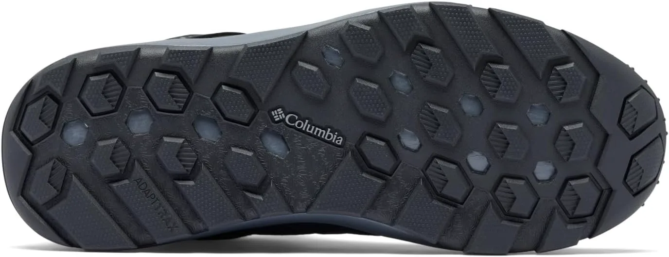 Мужские походные ботинки Columbia Portlander, черный/серый — фото 2