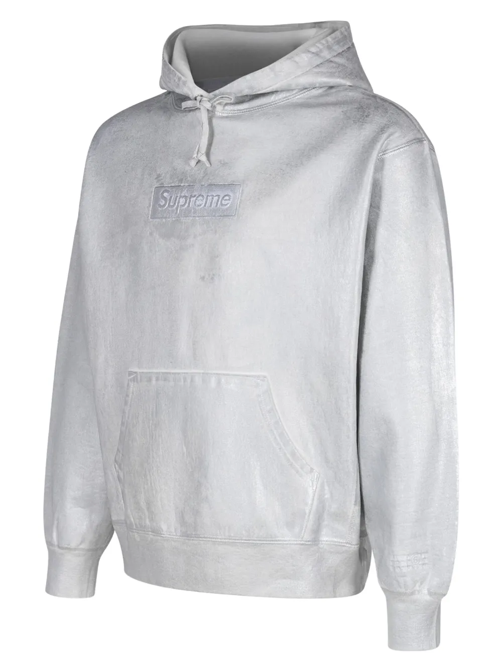Худи Maison Margiela из коллаборации с MM6 Supreme, белый — фото 2
