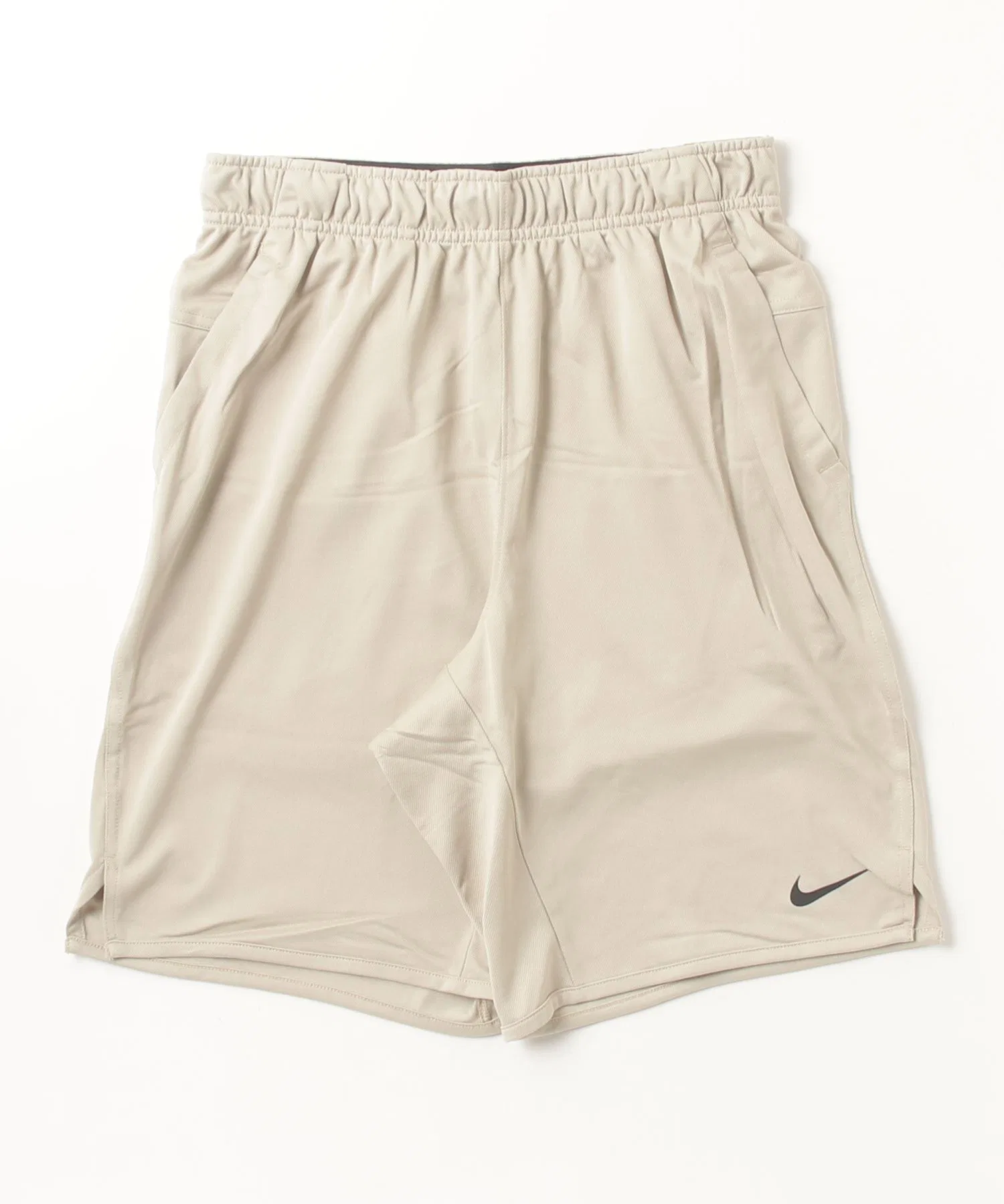 Мужские спортивные шорты NIKE DF TOTALTY KNT 9 дюймов серо-песочные