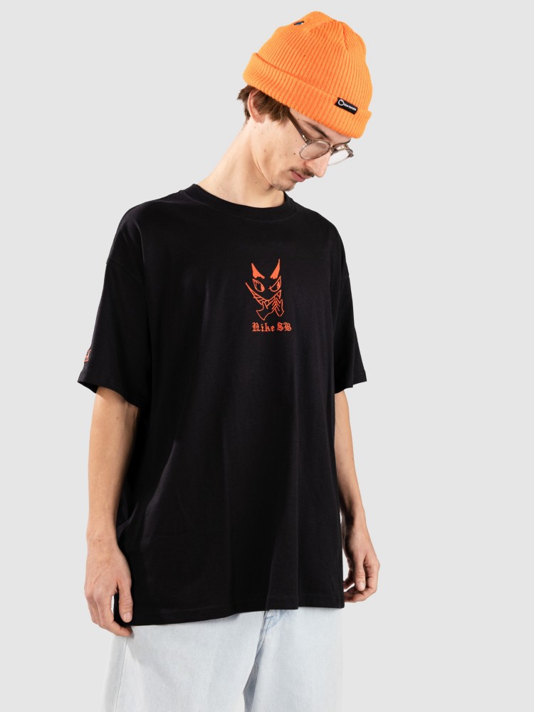 Футболка Nike SB Charcoal Dunk T-Shirt, black — фото 3