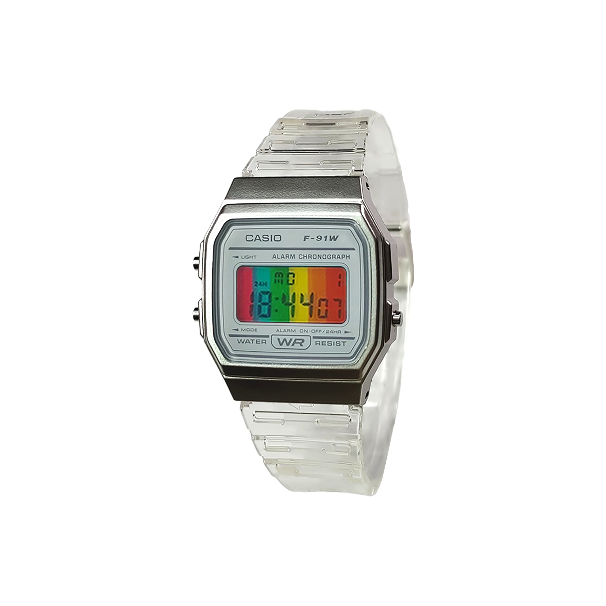 

CASIO Часы Quartz Movement Resin Strap Watch Unisex White Dial