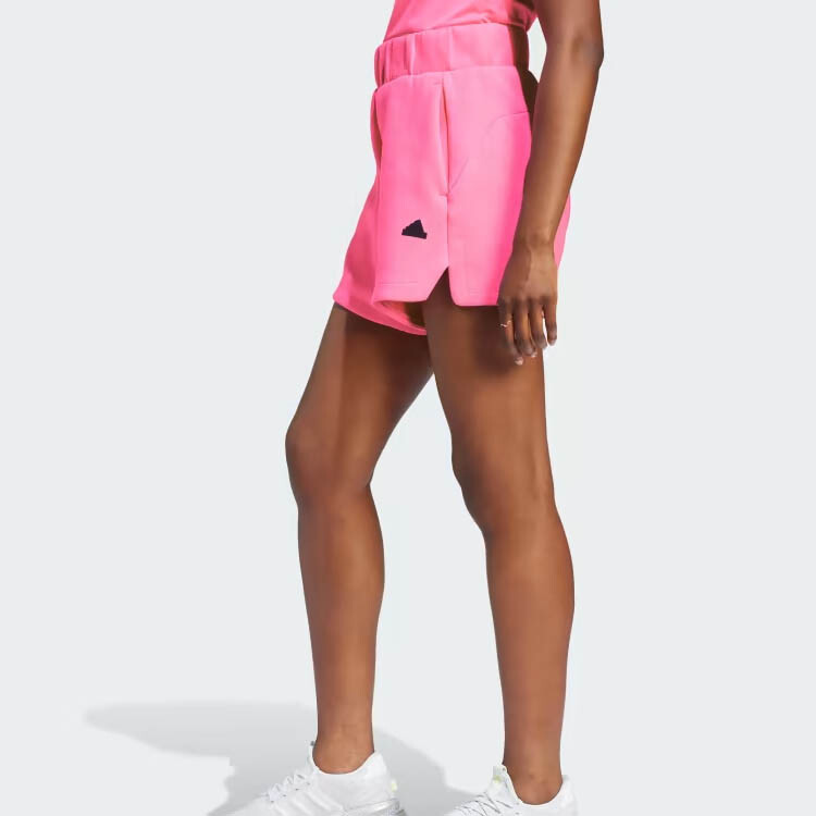 ZNE Повседневные шорты женские розовые Adidas — фото 2
