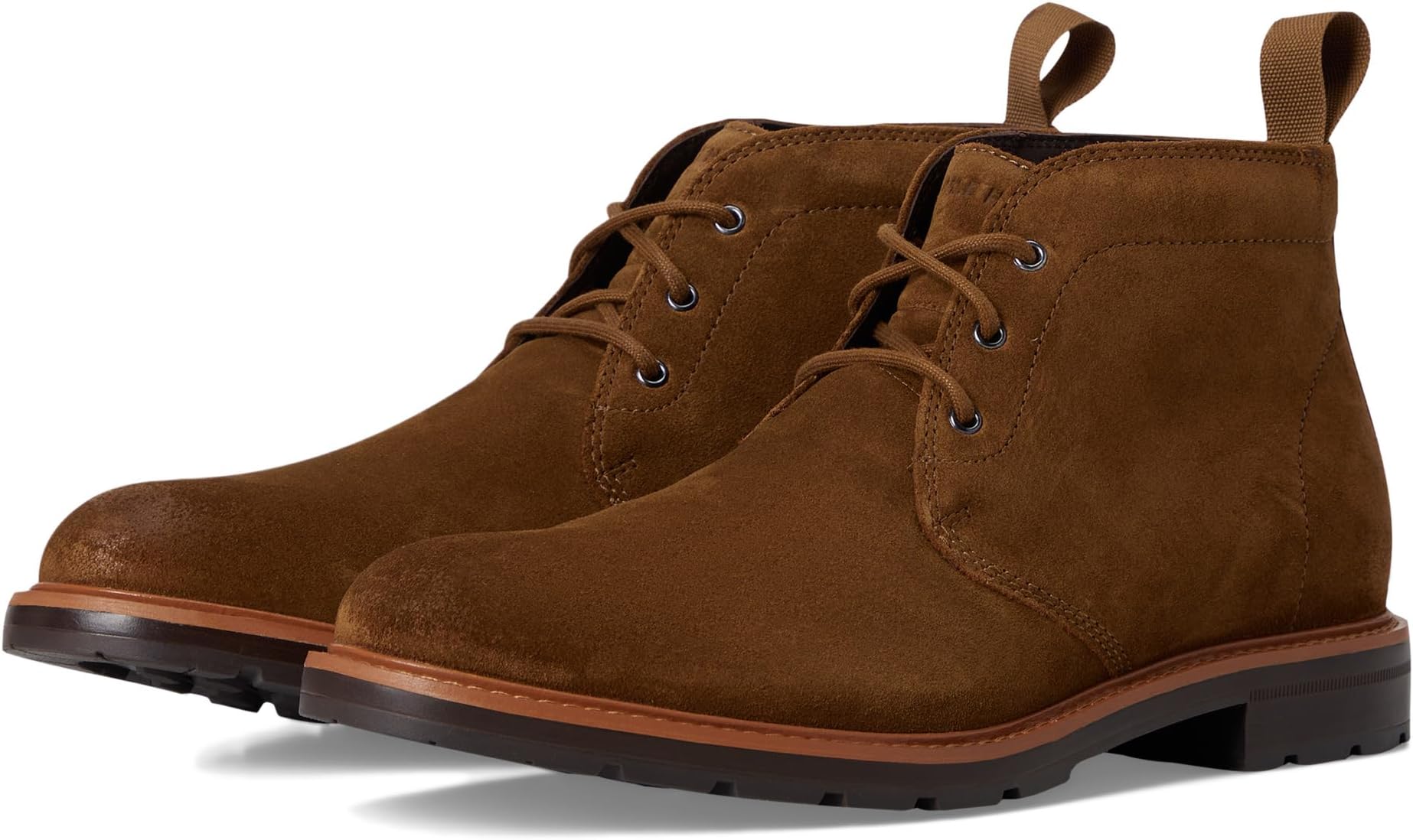 

Ботинки Cole Haan Chamberlin Grand Chukka Boots, цвет Brown Nubuck/Water Resistant