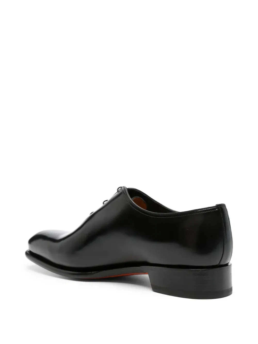 Оксфордские туфли на шнуровке Santoni, черный — фото 3