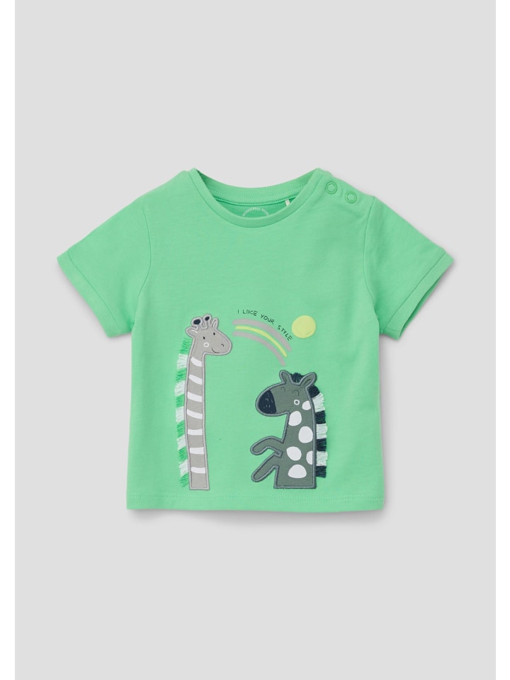 

s.Oliver Футболка 7303 светло-зеленого цвета, Зеленый, s.Oliver Футболка 7303 светло-зеленого цвета