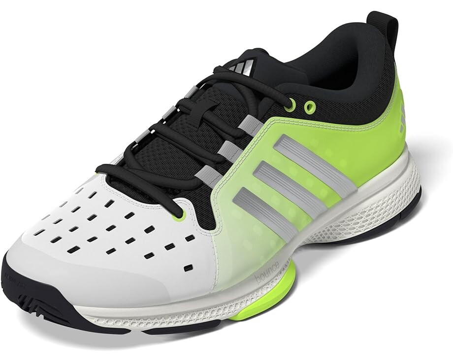 

Кроссовки adidas Pickleball, цвет White/Silver Metallic/Black, Белый, Кроссовки adidas Pickleball, цвет White/Silver Metallic/Black