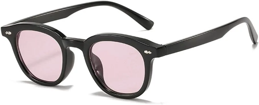 

Солнцезащитные очки UV400 для мужчин и женщин | Круглые заклепки, цвет леопардовый | для вождения и занятий спортом на открытом воздухе generic, Black Pink