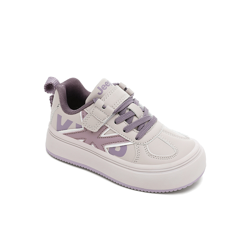 Кроссовки для скейтбординга Air Force 1 Kids Jeep, розовый фиолетовый — фото 3