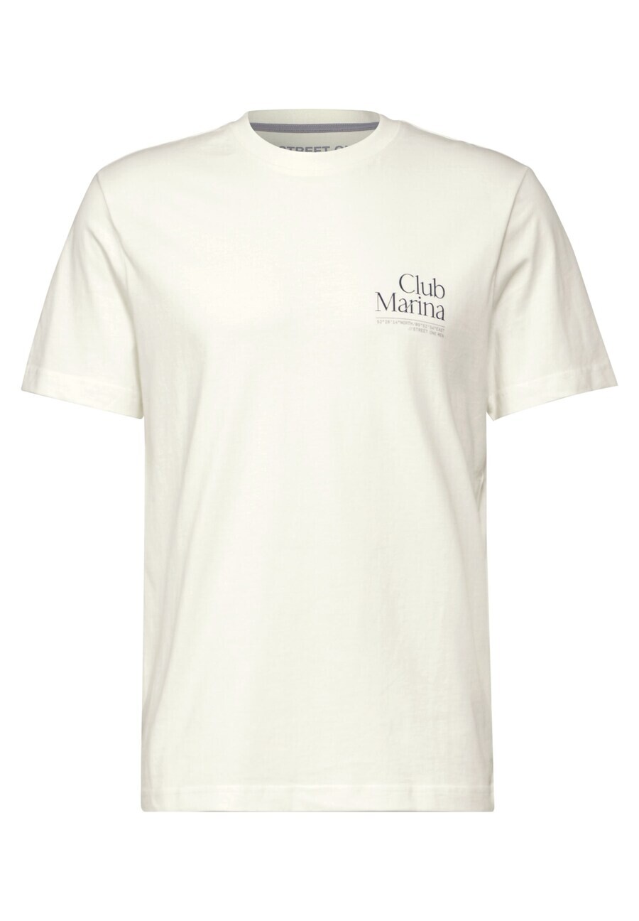 

Классическая футболка Street One MEN Shirt, белый