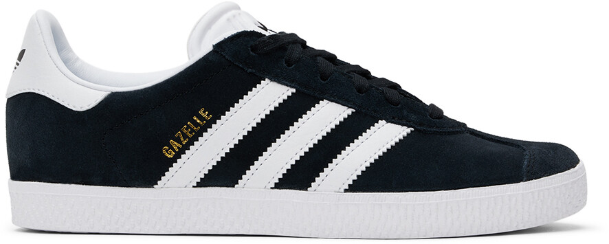 

Детские черно-белые кроссовки Gazelle Big Kids Adidas Kids