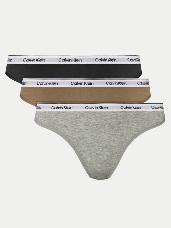 

Набор из 3 стрингов Calvin Klein Underwear, мультиколор