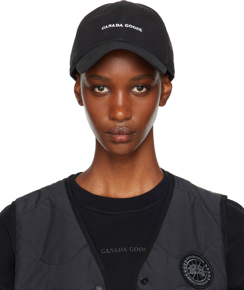 

Черная повседневная кепка Canada Goose