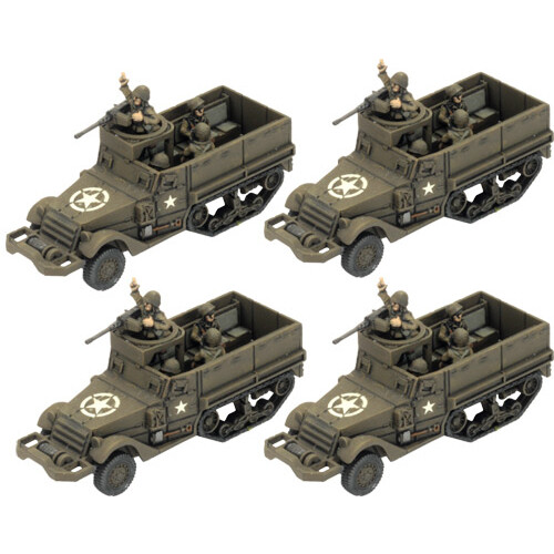 

Фигурки Flames Of War: M3 Halftrack Transport Platoon (X4 Plastic)