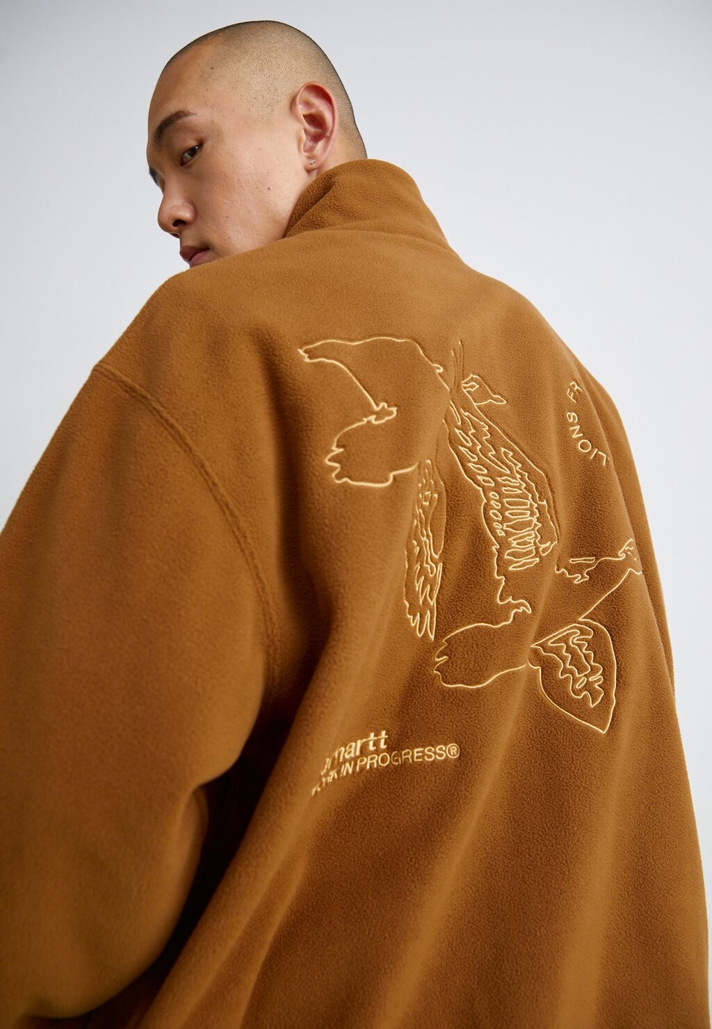 

Флисовая куртка FLYING DUCKS LINER Carhartt WIP, охра